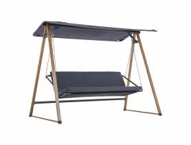 Huśtawka ogrodowa Herning grafitowa MIRPOL