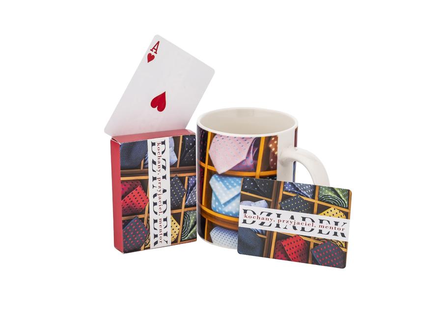 Zdjęcie: Kubek Dziadek przyjaciel 350 ml z talią kart do gry 54 szt. ALTOM DESIGN