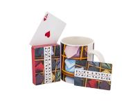 Zdjęcie: Kubek Dziadek przyjaciel 350 ml z talią kart do gry 54 szt. ALTOM DESIGN