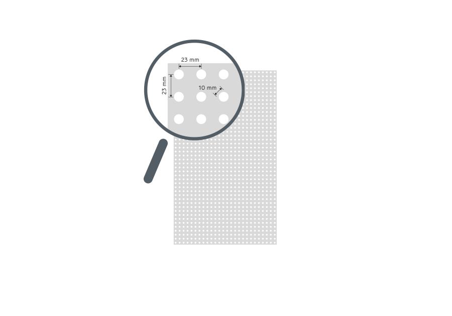 Zdjęcie: Płyta biała Nida Sonic R10 n0, 12,5x1196x2001 mm SINIAT