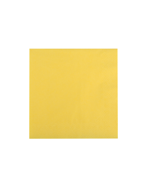 Zdjęcie: Serwetki jednokolorowe Elegance żółte RAVI