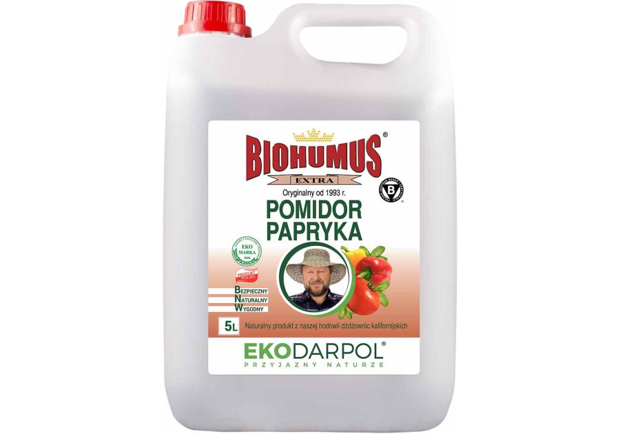 Zdjęcie: Nawóz Biohumus Extra Pomidor papryka 5 L EKODARPOL