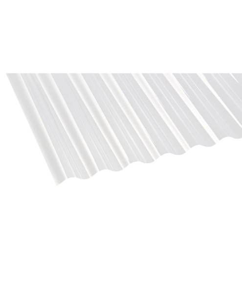 Zdjęcie: Płyta PVC sinus przezroczysta 250x90 cm typ 08 GUTTA