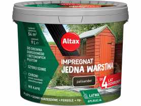 Impregnat Jedna warstwa 4 lata, palisander 9 L ALTAX