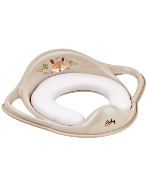 Zdjęcie: Nakładka sedesowa dla dzieci miękka Lisek Leśna Ferjana, beżowy NERGIS