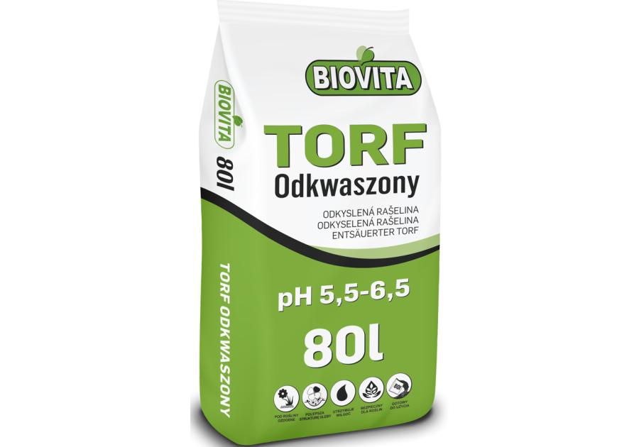 Zdjęcie: Torf odkwaszony 80 L BIOVITA