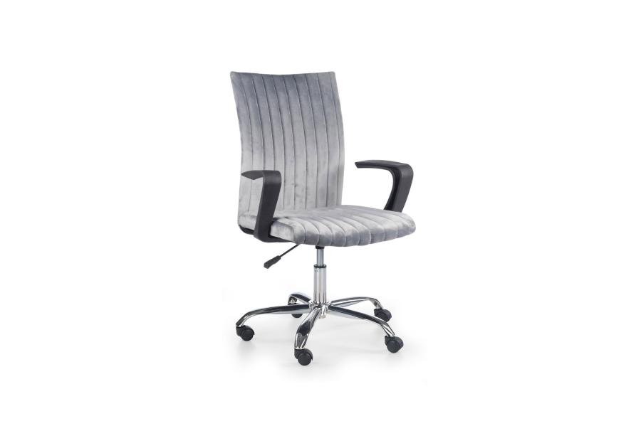 Zdjęcie: Fotel tapicerowany Dekora szary welur TS INTERIOR