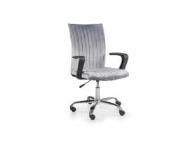 Fotel tapicerowany Dekora szary welur TS INTERIOR