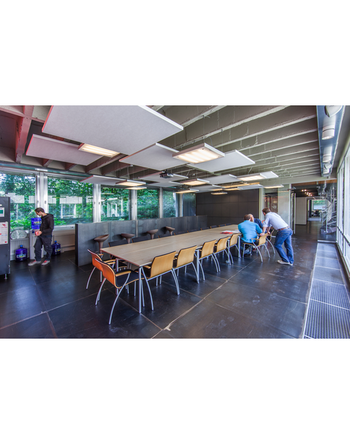 Zdjęcie: Wyspa Eclipse A Prostokąt 1160x580x40 mm bezramowa wyspa akustyczna ROCKFON