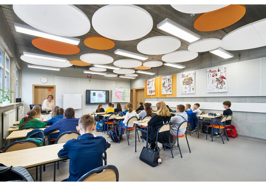 Zdjęcie: Wyspa Eclipse A Prostokąt 1160x580x40 mm bezramowa wyspa akustyczna ROCKFON