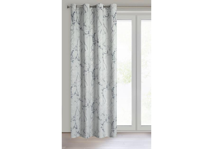 Zdjęcie: Zasłona gotowa Wera 140 x 250 cm jasnoszary EUROFIRANY