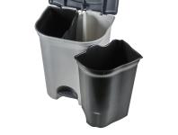Zdjęcie: Kosz na śmieci z pedałem torge 2x11 L KEEEPER