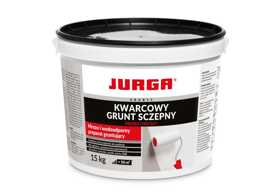 Zdjęcie: Preparat gruntujący szczepny z piaskiem kwarcowym Primercontact 15 kg JURGA