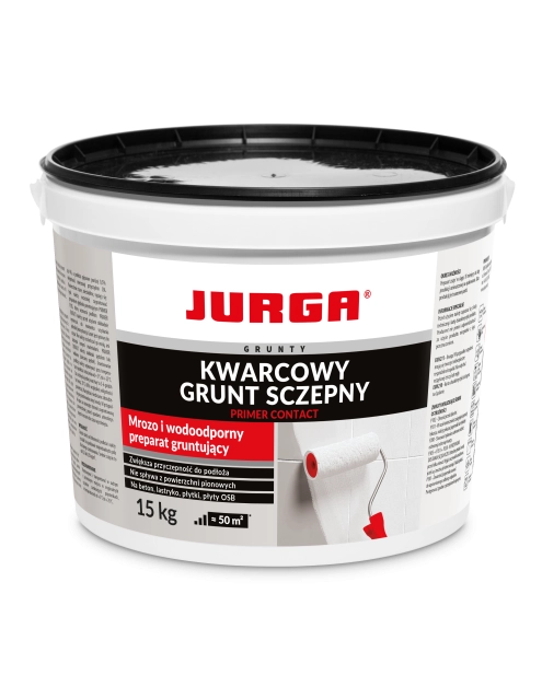 Zdjęcie: Preparat gruntujący szczepny z piaskiem kwarcowym Primercontact 15 kg JURGA