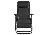Zdjęcie: Leżak rozkładany Bliss Comfort czarny AMR IMPEX