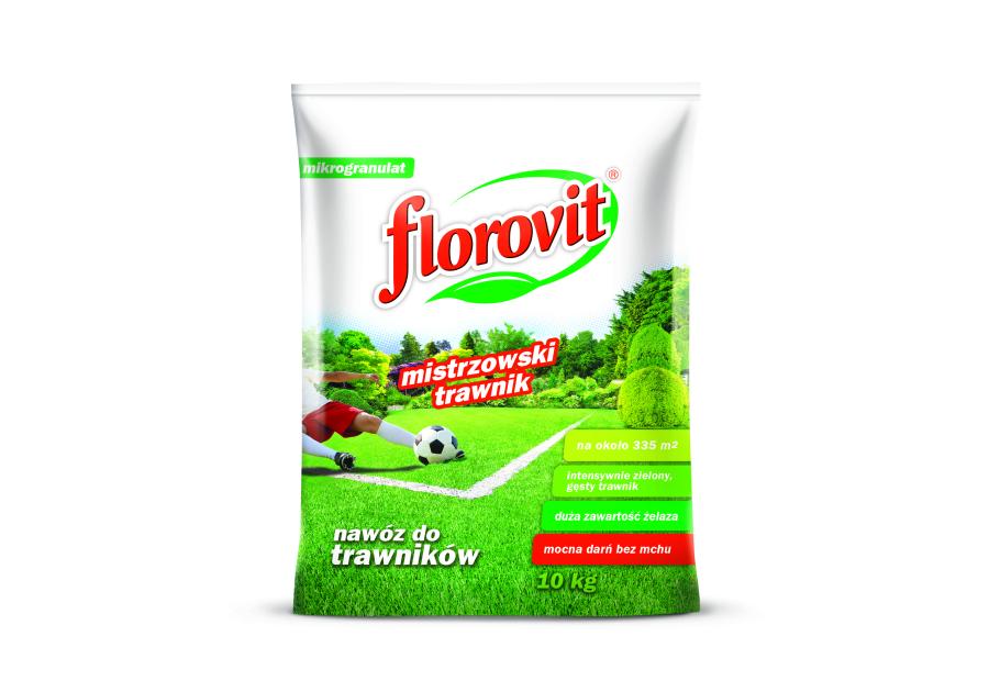 Zdjęcie: Nawóz do trawników z mchem 10 kg FLOROVIT