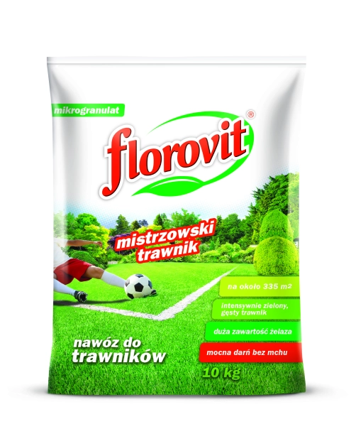 Zdjęcie: Nawóz do trawników z mchem 10 kg FLOROVIT