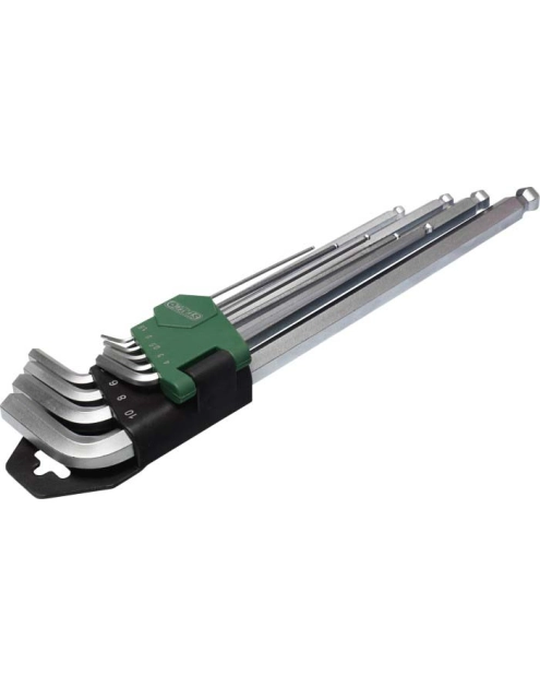 Zdjęcie: Imbusy z kulką krótkie 1,5-10 mm s-48313 STALCO