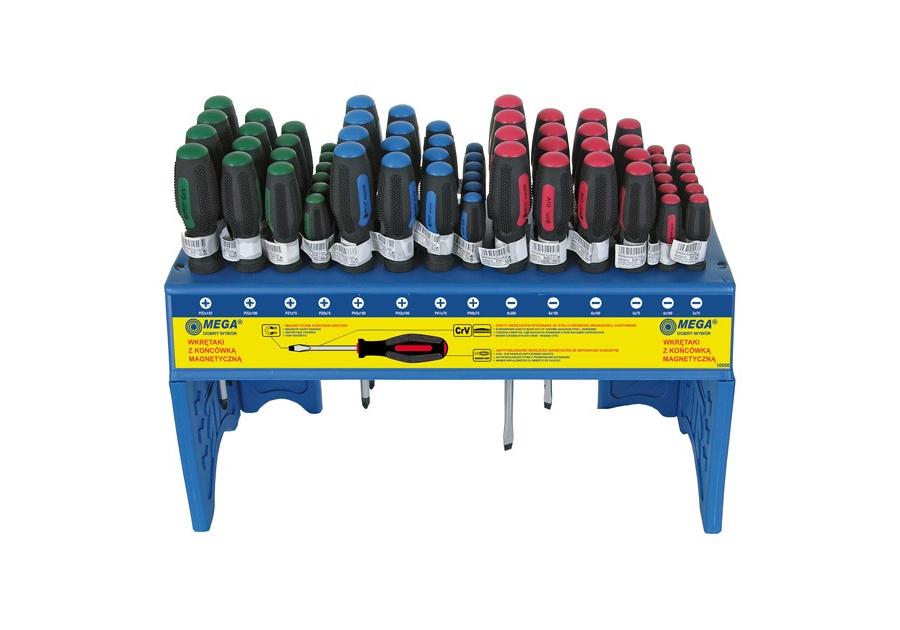 Zdjęcie: Wkrętaki zestaw 126 szt. PŁ+PH+PZ Jeżyki MEGA