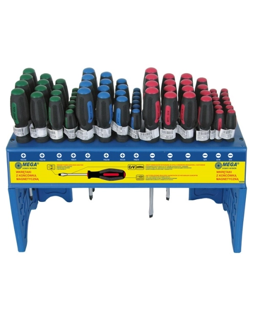 Zdjęcie: Wkrętaki zestaw 126 szt. PŁ+PH+PZ Jeżyki MEGA