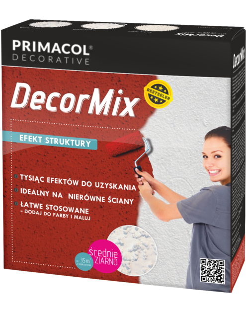 Zdjęcie: Dodatek strukturalny do farb Decormix średnie ziarno PRIMACOL