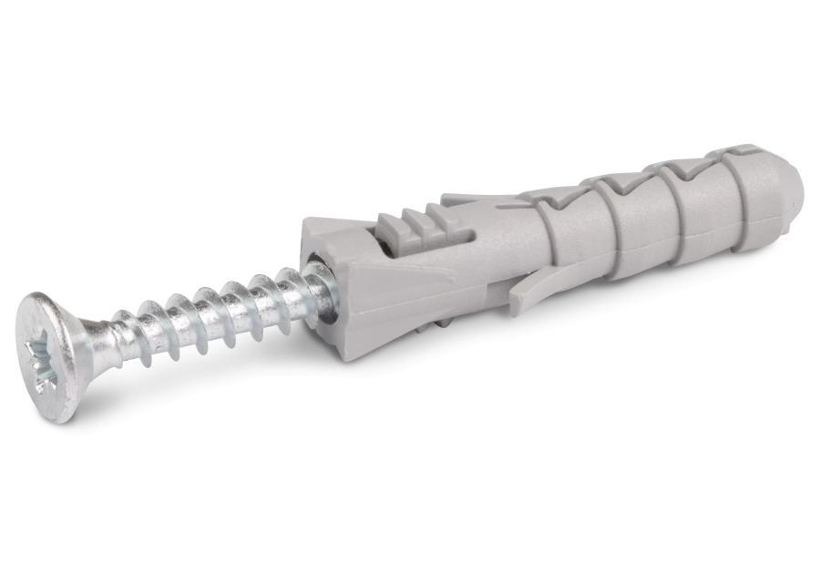 Zdjęcie: Kołek rozporowy FIX 8x40 mm z wkrętem 5,0x50 mm 200 szt. KOELNER