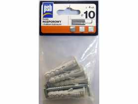 Kołek rozporowy 10 mm z hakiem kątowym - 4 szt. SILA