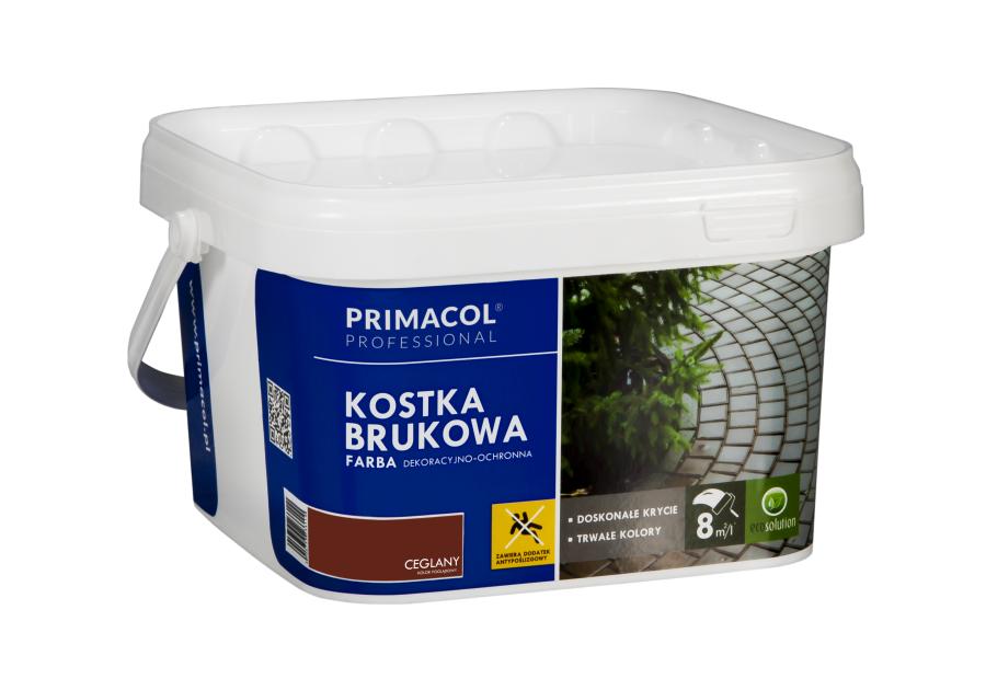 Zdjęcie: Farba Kostka brukowa ceglany 2,5 L PRIMACOL