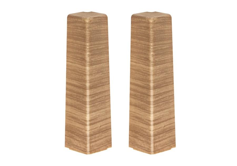 Zdjęcie: Zakończenia do listwy przypodłogowej Masterline narożnik zew. 1 kpl. 2 szt. Cinnamon Mat CEZAR