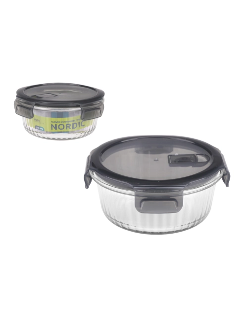 Zdjęcie: Pojemnik żaroodporny Nordic 650 ml okrągły 91469 RAVI