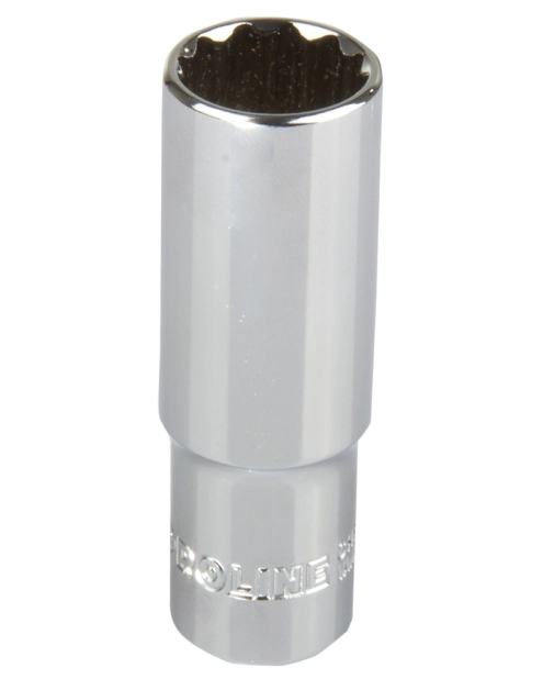 Zdjęcie: Nasadka 12-kątna wydłużona CRV 1/2 - 17 mm PROLINE