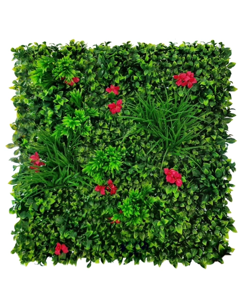 Zdjęcie: Ścianka z kwiatami Bougainvillea Vertical Villa, 1x1 m, zielony NORTENE