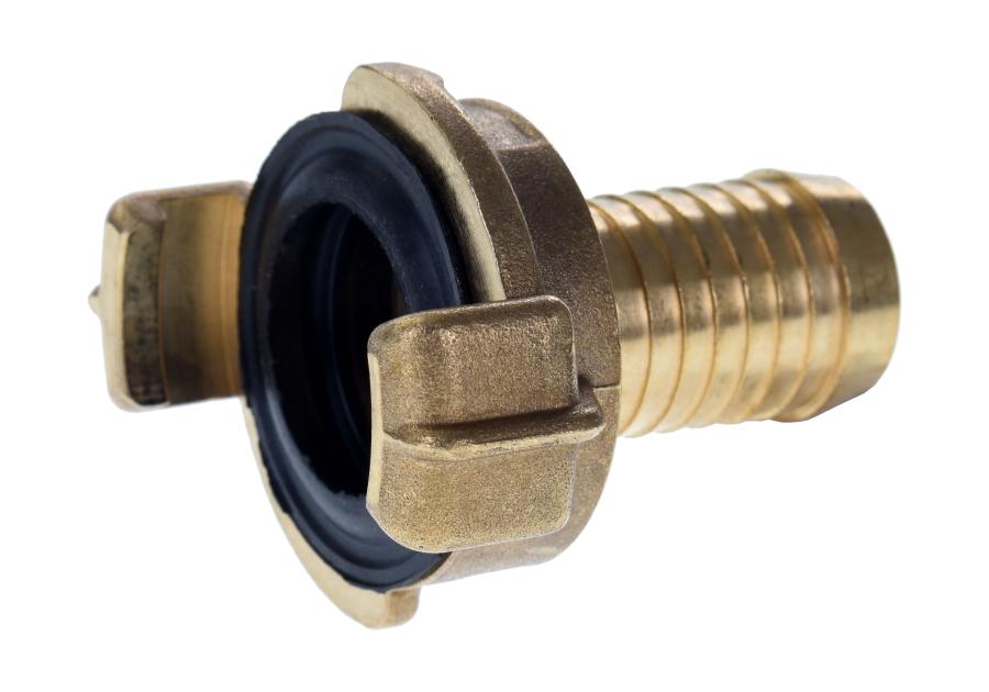 Zdjęcie: Złącze kłowe mosiężne na wąż W3/4" - 19mm RIM KOWALCZYK