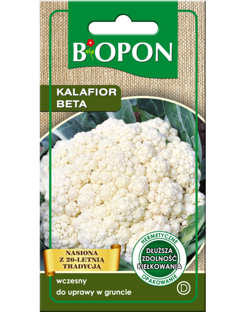 Zdjęcie: Kalafior Beta 1 g BIOPON