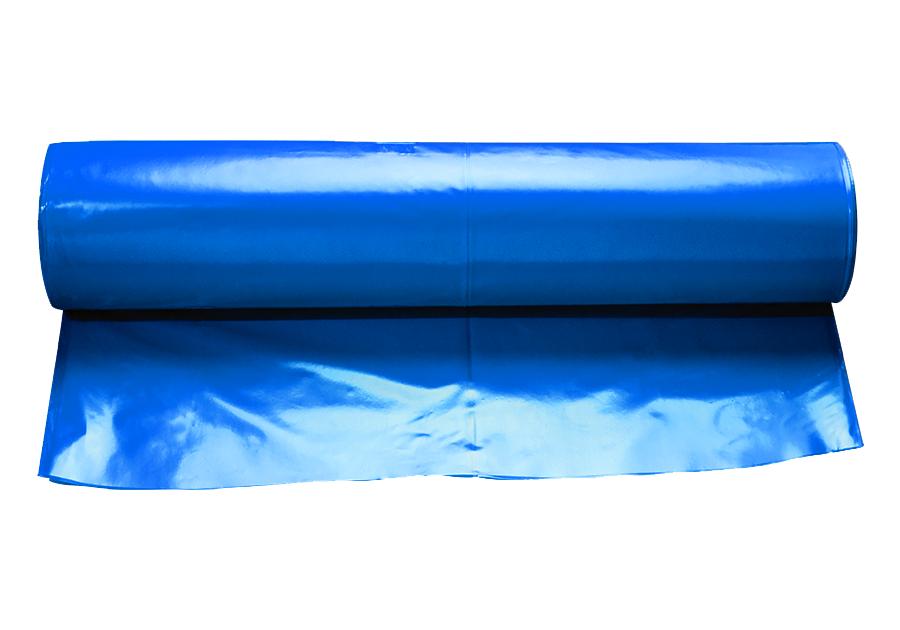 Zdjęcie: Folia polietylenowa 0,2 mm 4x50 m niebieska rolka KOELNER