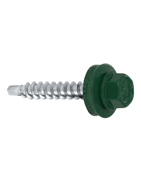 Zdjęcie: Wkręty do blachy farmery 4,8x35 mm zielone WKRĘT-MET