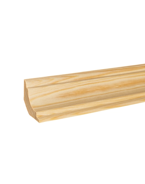 Zdjęcie: Listwa przypodłogowa wklęsła ozdobna 30x30x2100 mm DOLLKEN