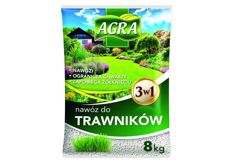 Zdjęcie: Granulat do trawników Agra 8 kg  AGRECOL