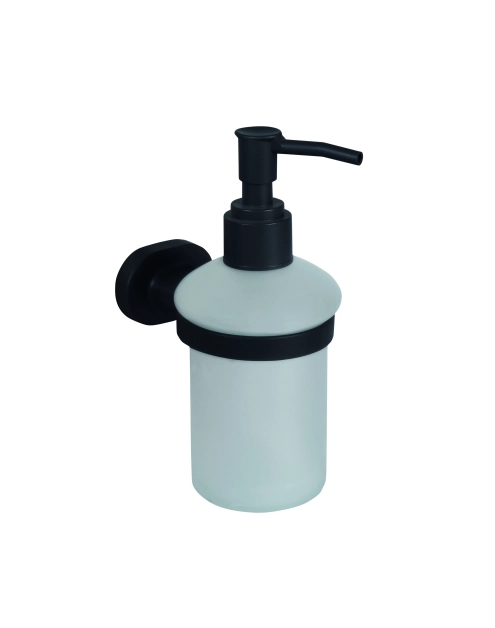 Zdjęcie: Dozownik mydła Go z uchwytem czarny mat BISK