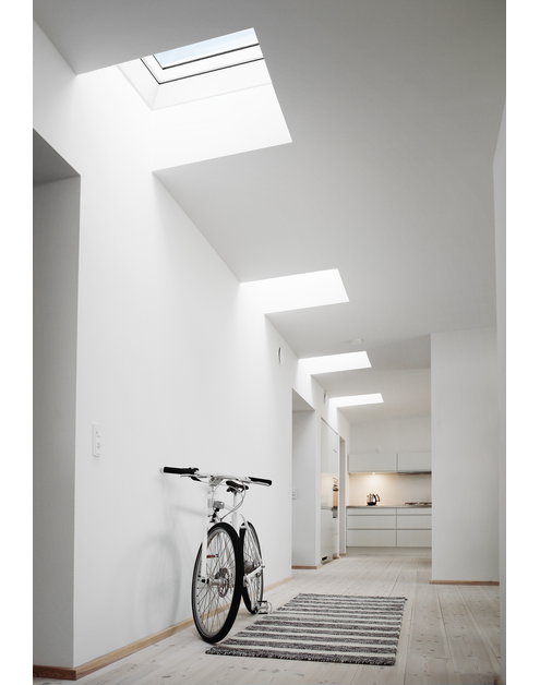 Zdjęcie: Okno do dachów płaskich ISD 0000G kopuła akrylowa przezroczysta, 100x100 cm VELUX