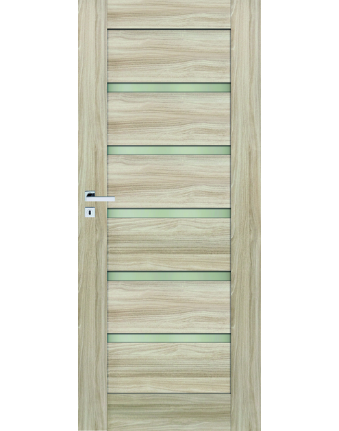 Zdjęcie: Drzwi wewnętrzne Arco 60 cm prawe dąb angielski 135 W03 Eco Top POL-SKONE