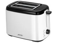 Zdjęcie: Toster 800 W biało-czarny MPM