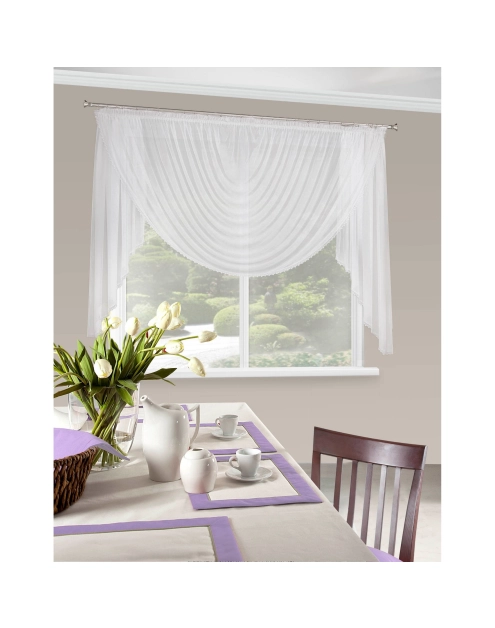 Zdjęcie: Firana Kamila biała 140x250 cm EUROFIRANY