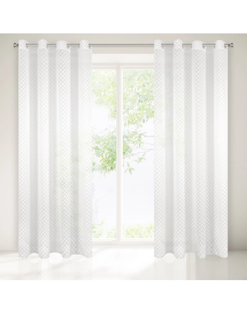 Zdjęcie: Firana Kamila biała 140x250 cm EUROFIRANY