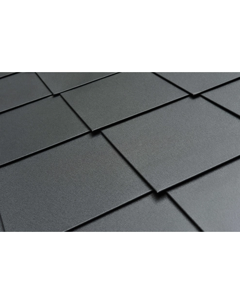 Zdjęcie: Panel dachowy Karo 245 x 245 ps 9006 BLACHY PRUSZYŃSKI