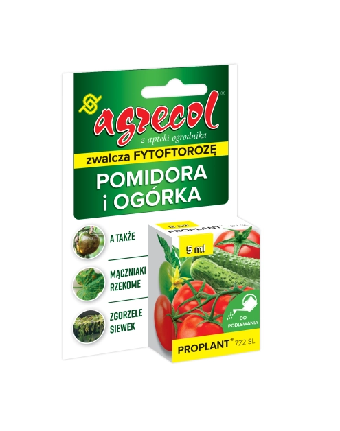 Zdjęcie: Środek grzybobójczy Proplant 722 SL 0,005 L AGRECOL