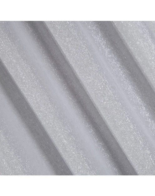 Zdjęcie: Zasłona Iceland 140x250 cm srebrna na przelotkach EUROFIRANY