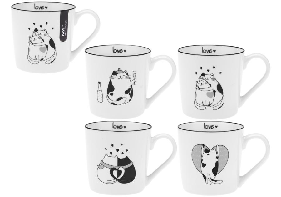 Zdjęcie: Kubek Sweet animals 390 ml z porcelany New Bone 91402 RAVI