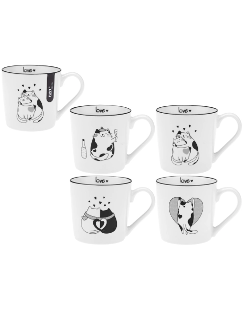 Zdjęcie: Kubek Sweet animals 390 ml z porcelany New Bone 91402 RAVI