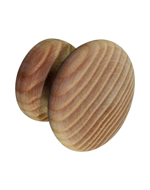 Zdjęcie: Gałka drewniana S87 jesion fi35 surowy METRO